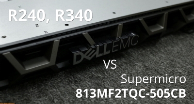 So sánh máy chủ Dell EMC R240, R340 và Supermicro CSE-813MF2TQC-505CB