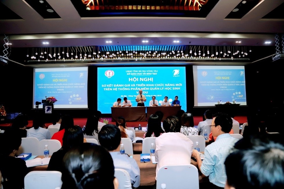 VNPT địa bàn Bà Rịa - Vũng Tàu Tổ chức hội nghị sơ kết đánh giá và ký kết hợp tác triển khai vnEdu giai đoạn 2019-2024